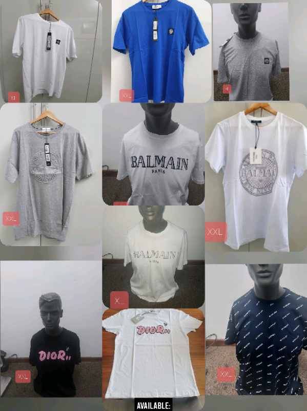 balmain t shirt gumtree